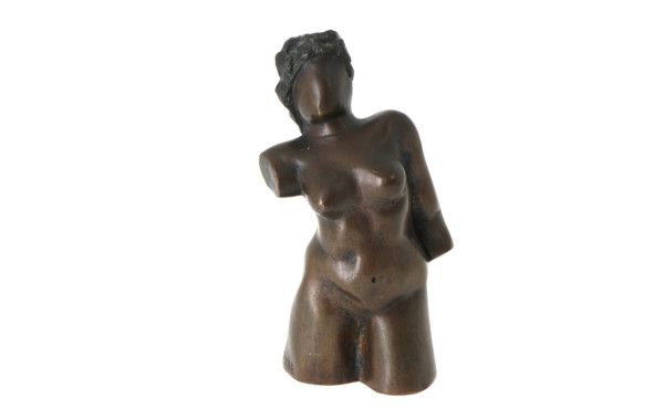 F. PATTE (Xxème) - "Nu féminin", sculptu