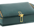 Coffret à bijoux vintage gainé de cuir v