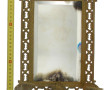 Applique XIXème en laiton à 3 bras de lu