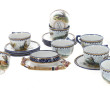 HENRIOT Quimper - 8 tasses et 8 sous-tas
