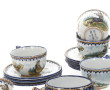 HENRIOT Quimper - 8 tasses et 8 sous-tas