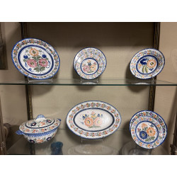 HENRIOT Quimper - Service de table à déc