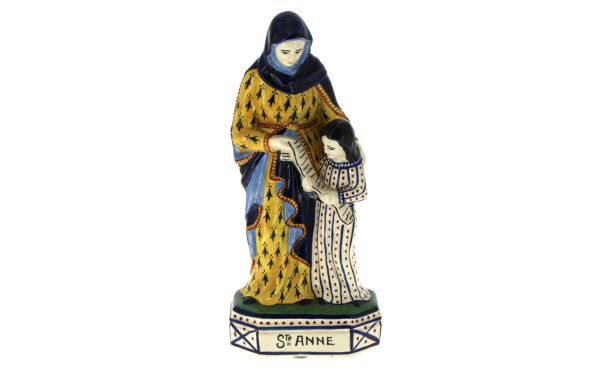 HENRIOT Quimper - "Ste Anne", sujet en f