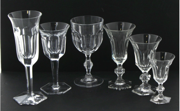 Service de verres à pied (nuances de mod