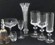Service de verre à pied comprenant 10 fl