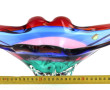 MURANO - Coupe à fruits en verre de coul