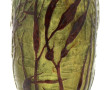 Vase de style ART NOUVEAU en verre multi