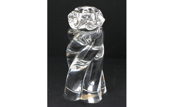 BACCARAT - Bougeoir en cristal, modèle A