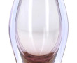 MURANO (Venise) - Vase en verre transpar