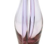 MURANO (Venise) - Vase en verre transpar