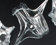 DAUM France - Deux vases en cristal tran