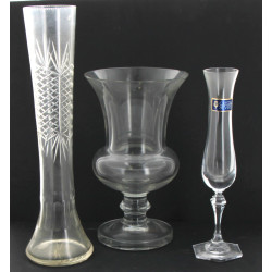 SEVRES - Vase soliflore en cristal de Sè