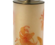 Belle lampe à piètement en verre de form