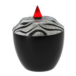 SWAROVSKI - Grand coffret en résine noir