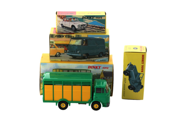 DINKY TOYS Atlas - 4 véhicules neufs en 