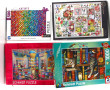 PUZZLES - Lot de 4 puzzles (3 à 1000 piè