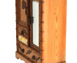 Petite armoire de poupée façon bambou, c