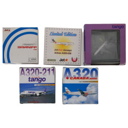 AVIATION - 5 modèles réduits d'avions de