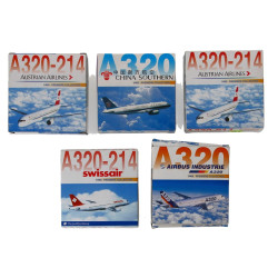 AVIATION - 5 modèles réduits d'avions de