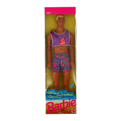 BARBIE - Poupée Ken Plage Scintillante 1
