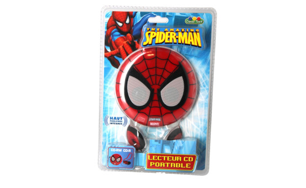 SPIDERMAN - Lecteur CD portable, neuf, e