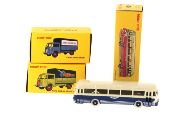 DINKY TOYS Atlas - Autocar Chausson,Ford