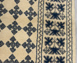 Tapis en laine points noués épais à déco