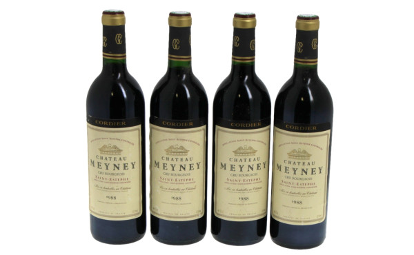 4 B St ESTEPHE Ch MEYNEY 1988 Cordier