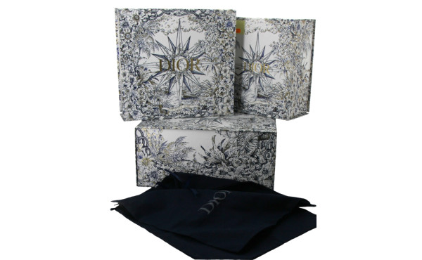 DIOR - Lot de 3 boîtes vides et sacs à p