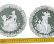 Dans le goût de WEDGWOOD - Paire de méda