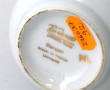 Lampe BERGER, en porcelaine blanche et b