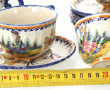 HENRIOT Quimper - 6 tasses et 6 sous-tas