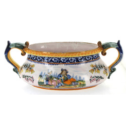 HENRIOT QUIMPER, vers 1920 - Jardinière 