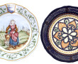 HB Henriot Quimper France - Assiette à b