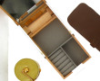 Quatre coffrets à bijoux dont un coffret
