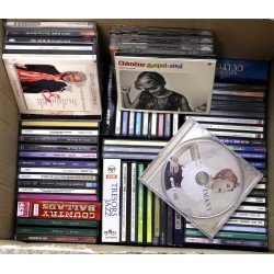 Lot de CD musicaux (un carton)