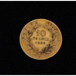 Pièce de 10 F en or "1866" Atelier A
