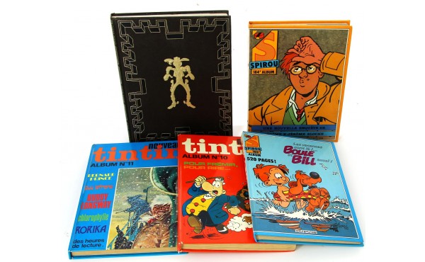 5 albums de BD: Nouveau album Tintin n°1