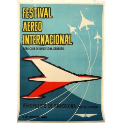 "FESTIVAL AERO INTERNACIONAL", affiche d