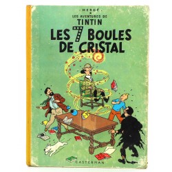 TINTIN Les 7 boules de Cristal 1964 (qqs