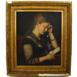 André REVERCHON (1808-1882) "Portrait de