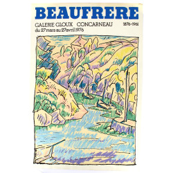 BEAUFRERE (1876-1961) - Affiche Galerie 