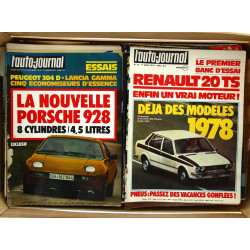 AUTO-JOURNAL - Lot de 40 magazines "L'Au