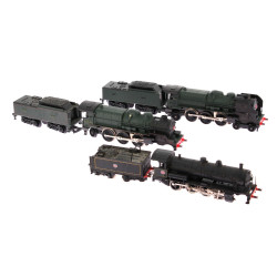 JOUEF - 3 locomotives à vapeur avec tend