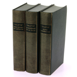 PLEIADE - TOLSTOI - 3 volumes "Souvenirs