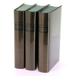 PLEIADE - TOURGUENIEV- 3 volumes "Romans
