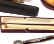 Necessaire de fumeur ancien en bois sur 