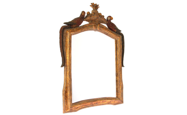 Miroir décoratif à décor d'une coupe de 