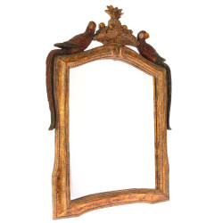 Miroir décoratif à décor d'une coupe de 