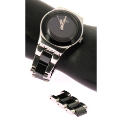 SWATCH - Montre bracelet de dame en acie